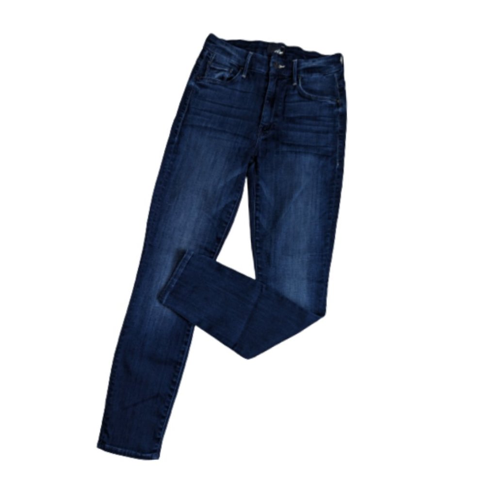 Mother High Waisted Ankle Jeans 24